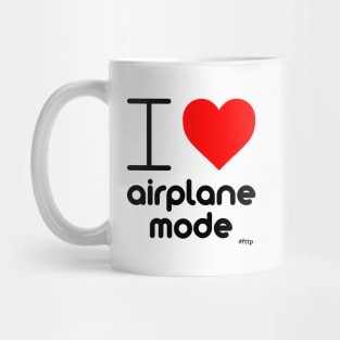 I (Heart) Airplane Mode Mug